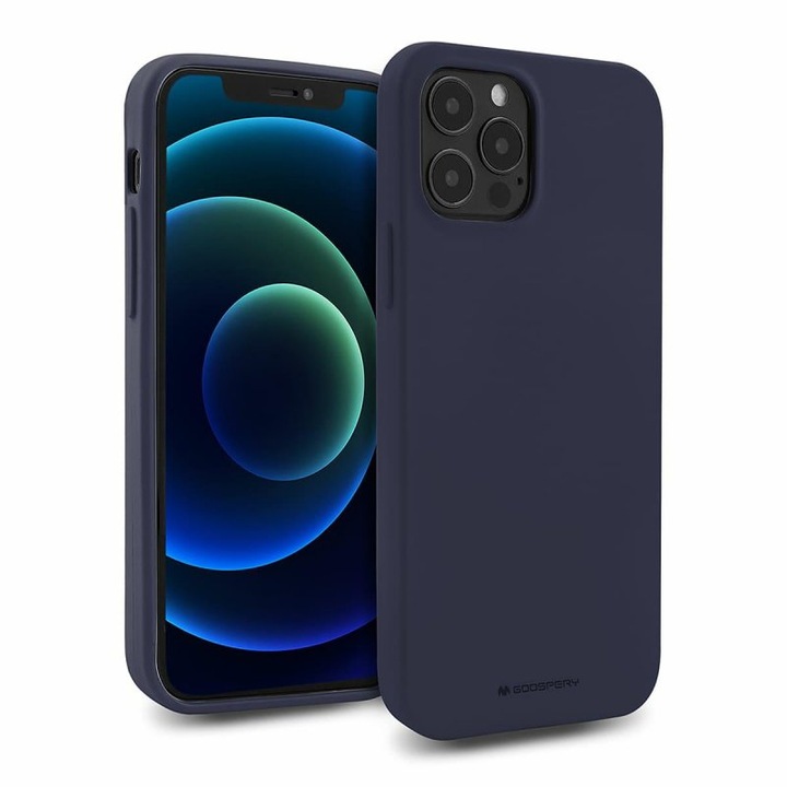 Кейс за iPhone 11 Pro tpu матово среднощно син