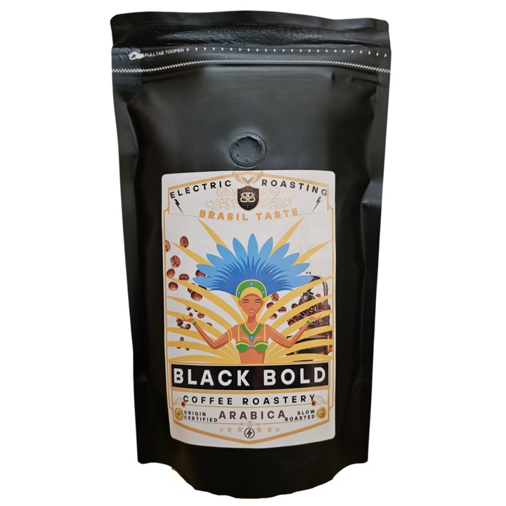 Speciális kávébab, frissen pörkölt, Brasil származású, Arabica, 500 g