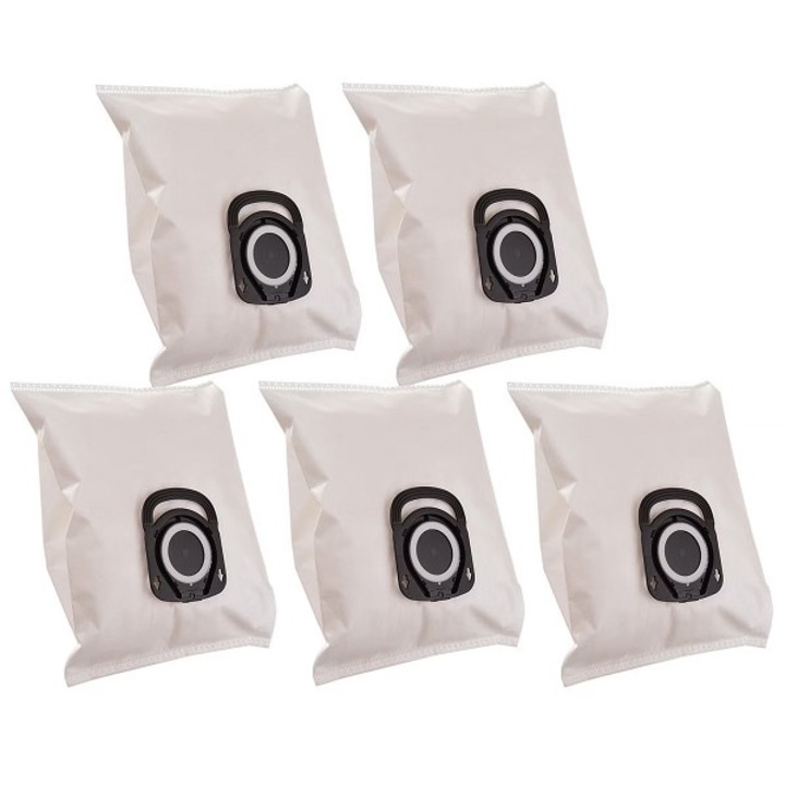 5 db Hygiene+ porzsák készlet, kompatibilis Rowenta, Tefal, Moulinex - SilenceForce, GreenForce, PowerXXL, X-tremPower, CompactPower, X-plorer sorozat 75S+ porszívókkal