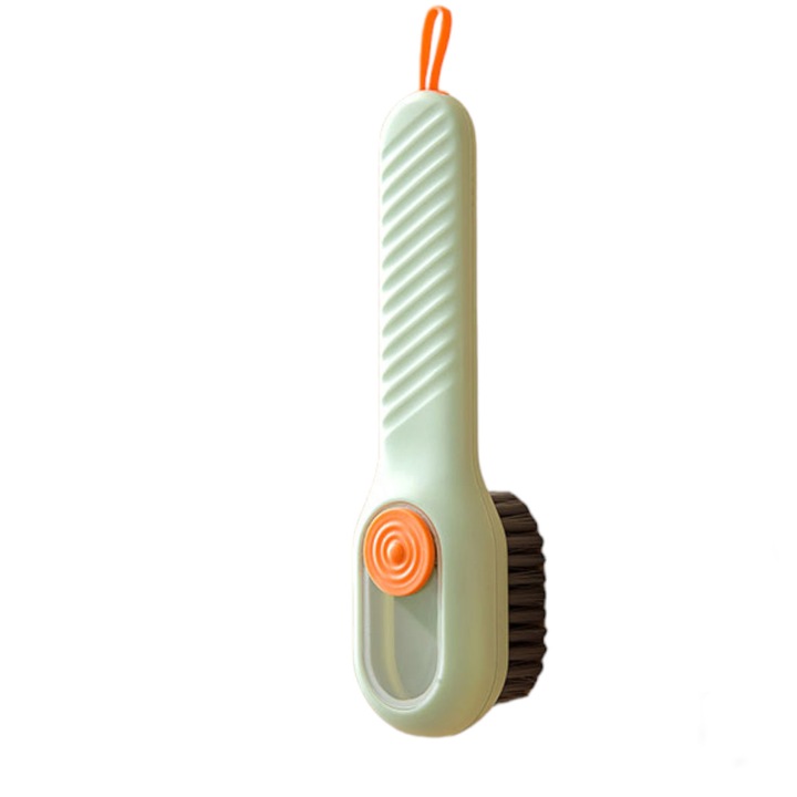 Többfunkciós tisztítókefe adagolóval, Tzachebot ®, hossza 17 cm, zöld