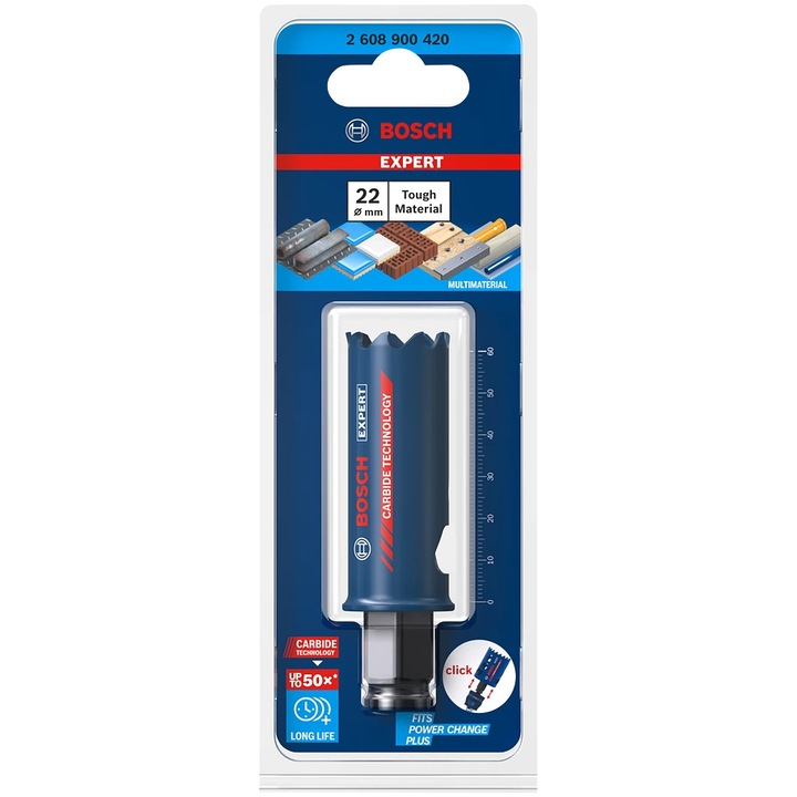 Bosch Expert Tough Material mag 2608900420, ø 22 x 60 mm