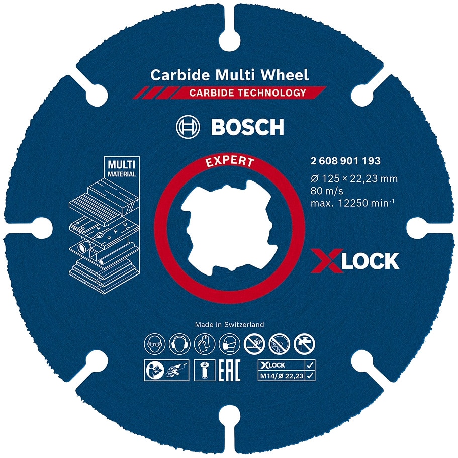 Disc de taiere Bosch Expert Carbide Multi Wheel X-LOCK 2608901193
