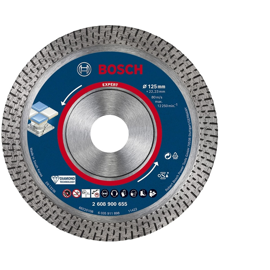 Disc de taiere diamantat Bosch Expert HardCeramic 2608900655
