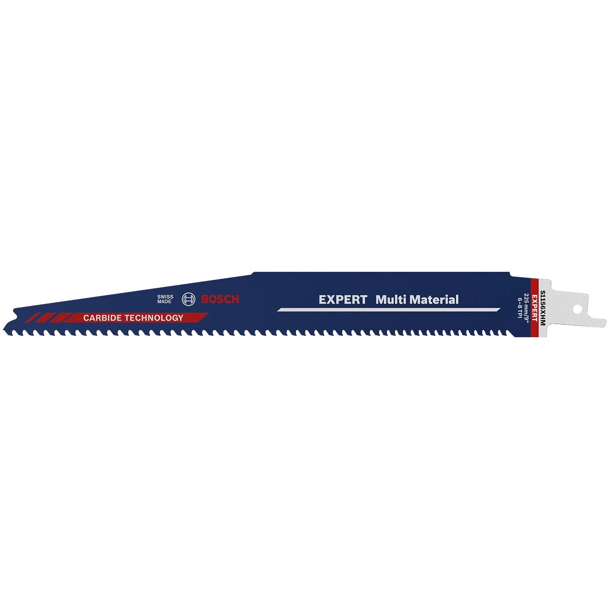 Panza de fierastrau sabie Bosch Expert MultiMaterial S 1156 XHM 2608900391, 3-4 mm spatiere dinti, 225 mm lungime