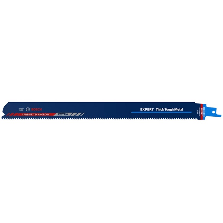 Panza de fierastrau sabie Bosch Expert Thick Tough Metal S 1255 CHC 2608900371, 300 mm lungime