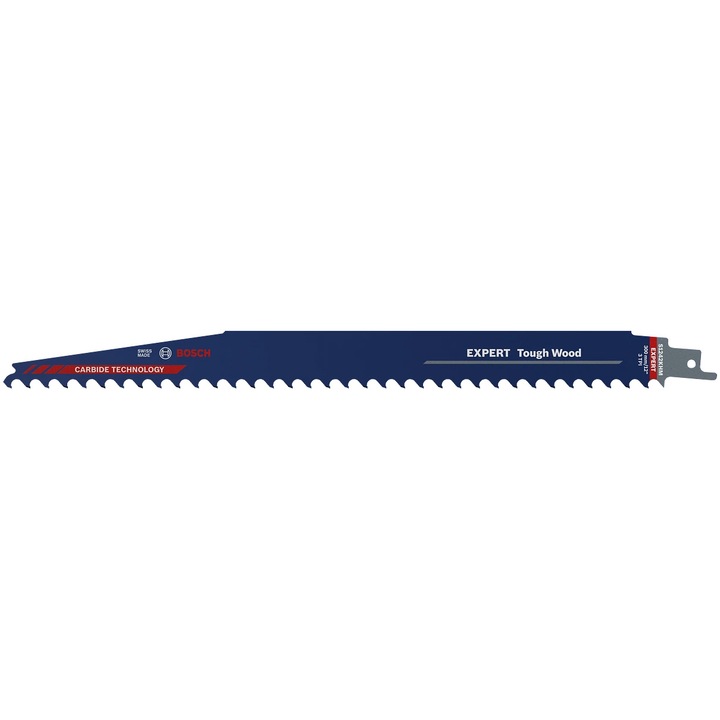 Нож за саблен трион Bosch Expert ToughWood S 1242 KHM 2608900406, Разстояние между зъбите 8 мм, Дължина 300 мм