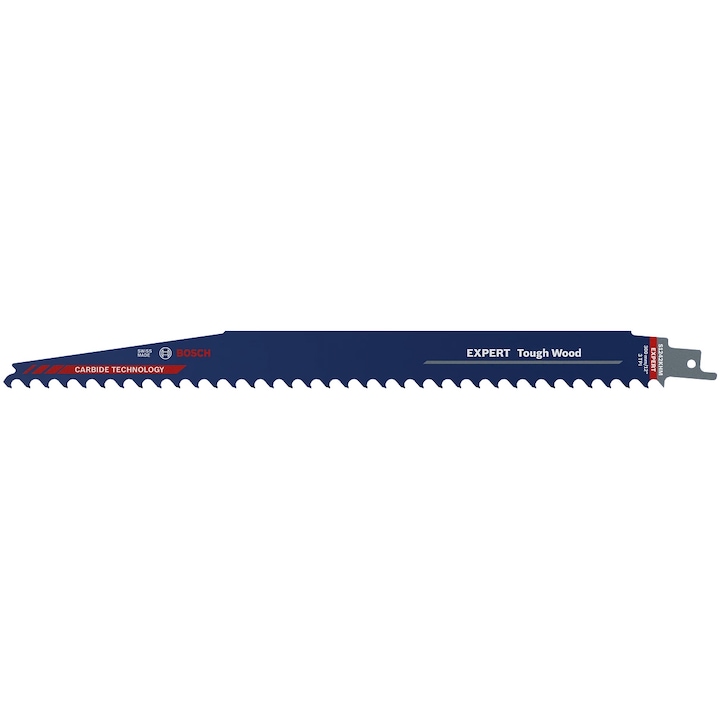 Нож за саблен трион Bosch Expert ToughWood S 1242 KHM 2608900406, Разстояние между зъбите 8 мм, Дължина 300 мм