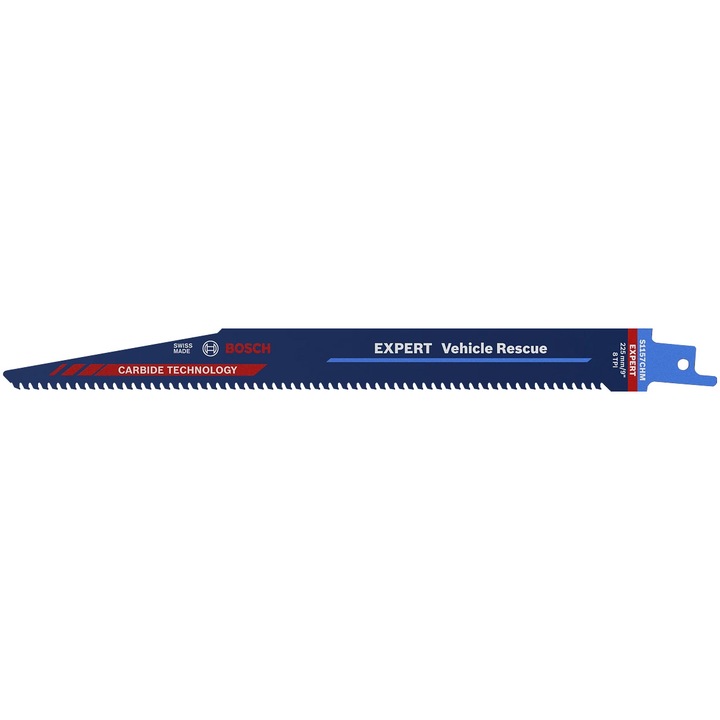 Panza de fierastrau sabie Bosch Expert Vehicle Rescue S 1157 CHM 2608900380, 3 mm spatiere dinti, 225 mm lungime