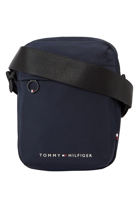 Tommy Hilfiger, Skyline textil crossbody táska, sötétkék