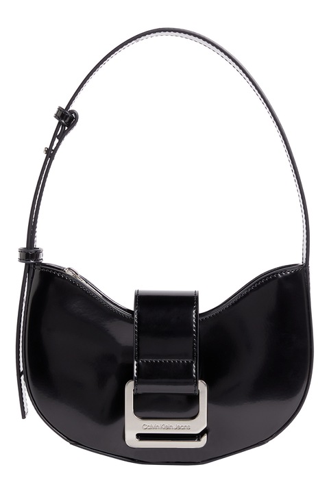 Calvin Klein Jeans Off Duty keresztpántos műbőr táska, Fekete