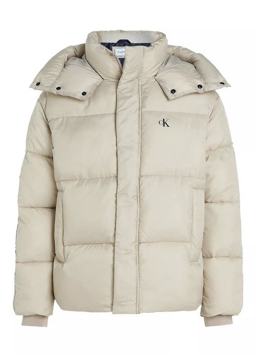 Geaca barbati, Calvin Klein Jeans, Poliester.Bej