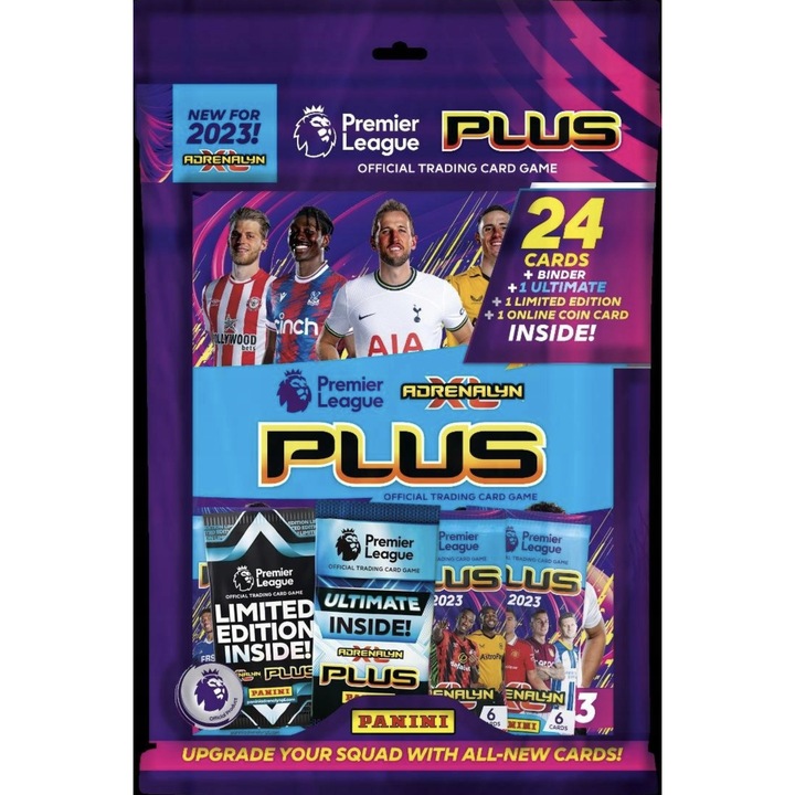 Комплект карти Premier League Plus 2023, Panini, Многоцветен