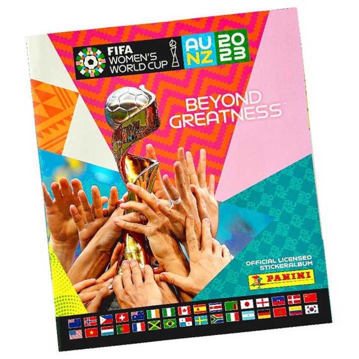 Panini 2023 г. Албум със стикери за Световното първенство по футбол за жени, Panini, 80 страници, многоцветен