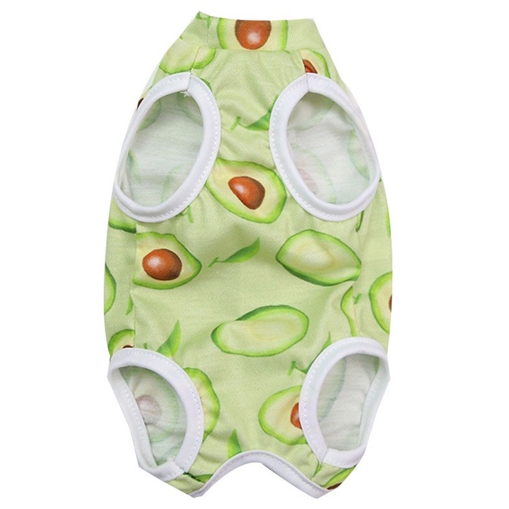 Костюм за следоперативно възстановяване за котки, QttvbTna, Многоцветен, XL