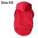 Hanorac pentru caini, QttvbTna, bumbac, design clasic, elastic, XS