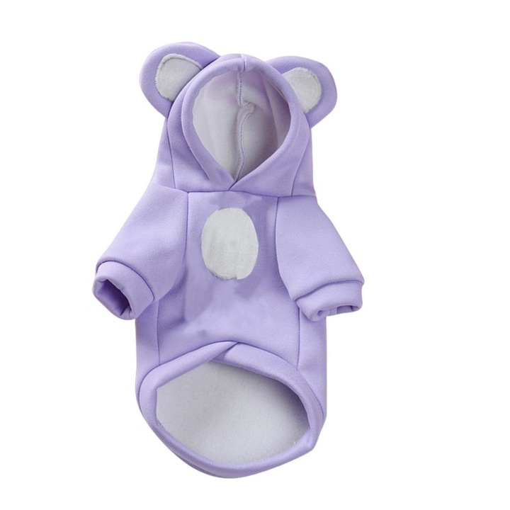 Качулка Cat, QttvbTna, лилаво, M