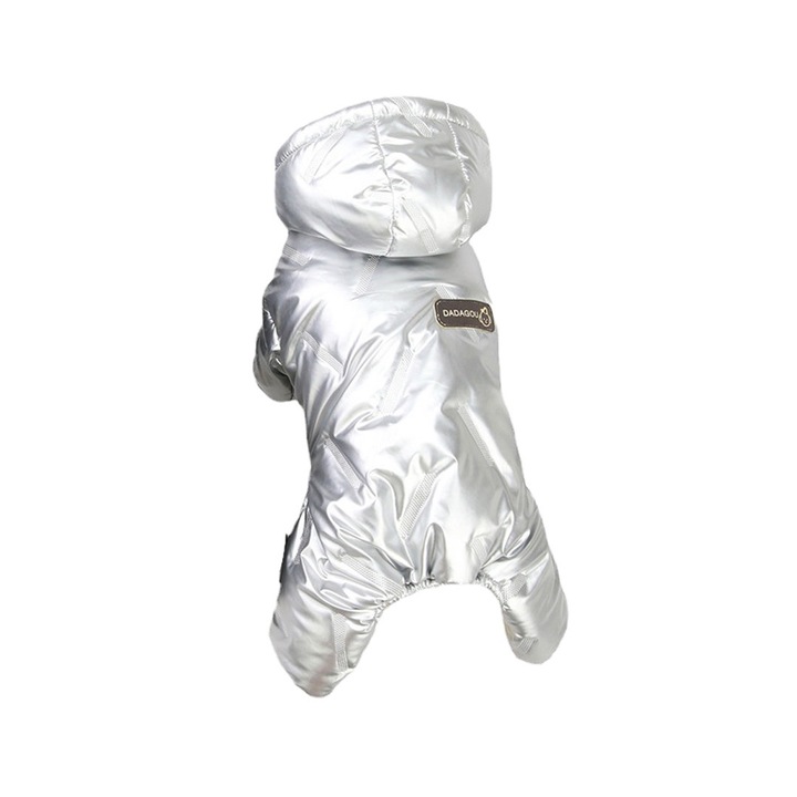 Яке за кучета, QttvbTna, Памук, Сребристо, XXL