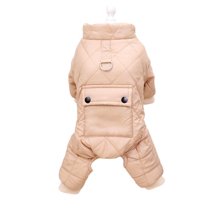 Яке за кучета, QttvbTna, Памук, Кафяво, S