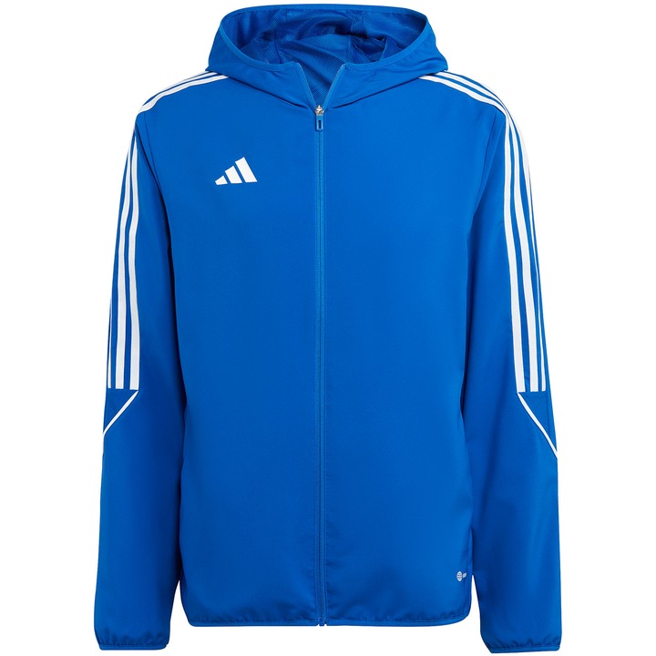 Férfi dzseki, Adidas, poliészter, kék, Kék