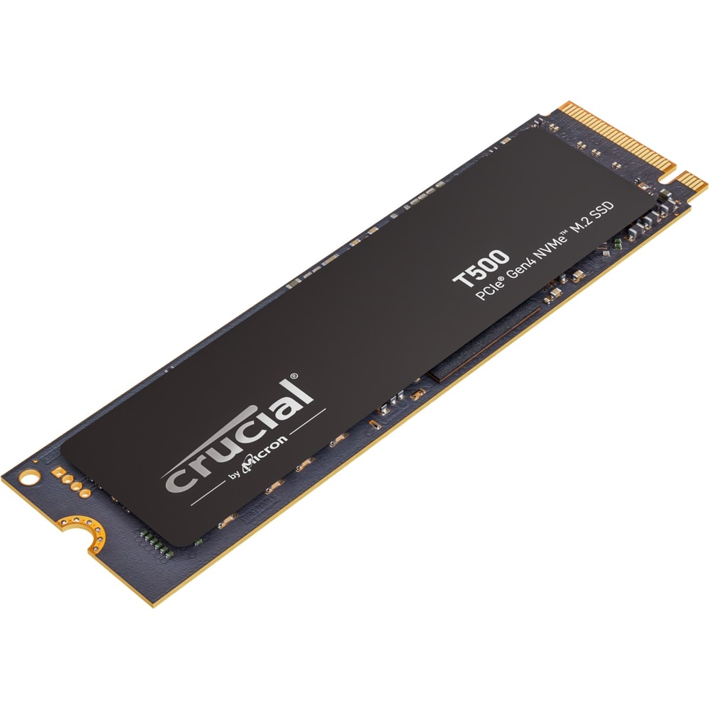 内蔵型SSD crucial Gen4 M.2 SSD 2TB T500PRO SSD, Crucial, T500, 2TB, PCIe, Gen4 NVMe M.2 SSD, Negru - eMAG.ro