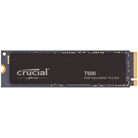 内蔵型SSD Crucial T500 2TB NVMe SSD M.2 SSD, Crucial, T500, 2TB, PCIe, Gen4 NVMe M.2 SSD, Negru - eMAG.ro