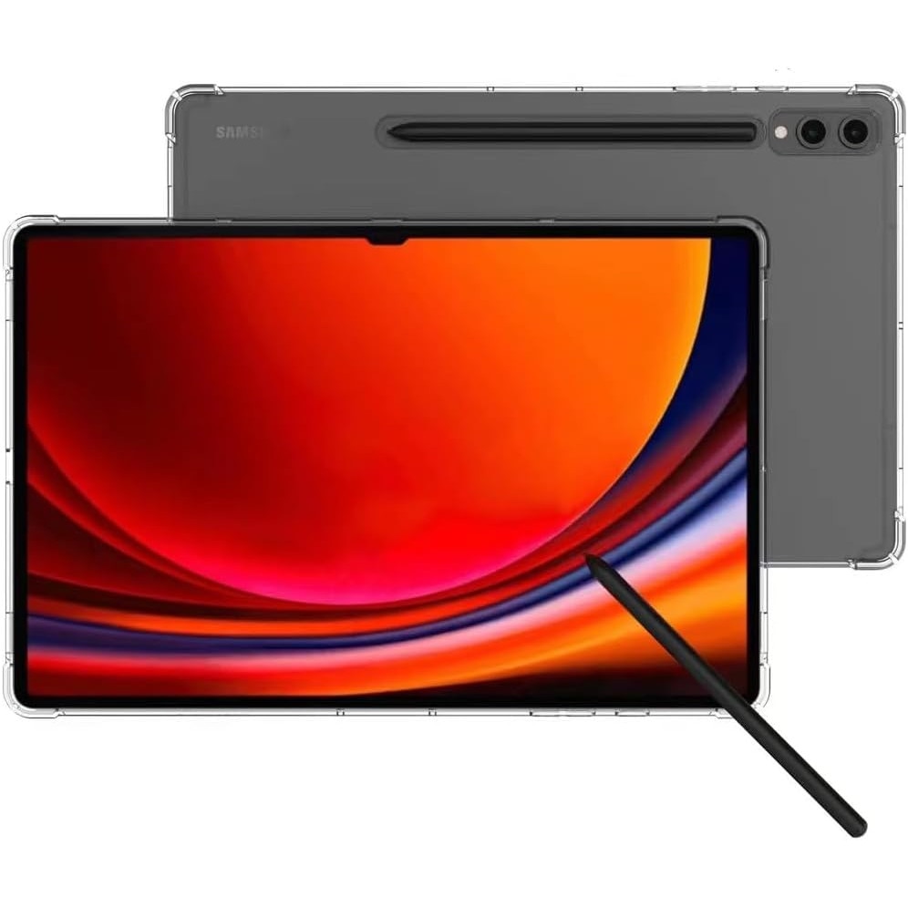 Husa pentru tableta Samsung Galaxy Tab S10 Plus / S9+ 12.4" - Gel TPU, Transparenta