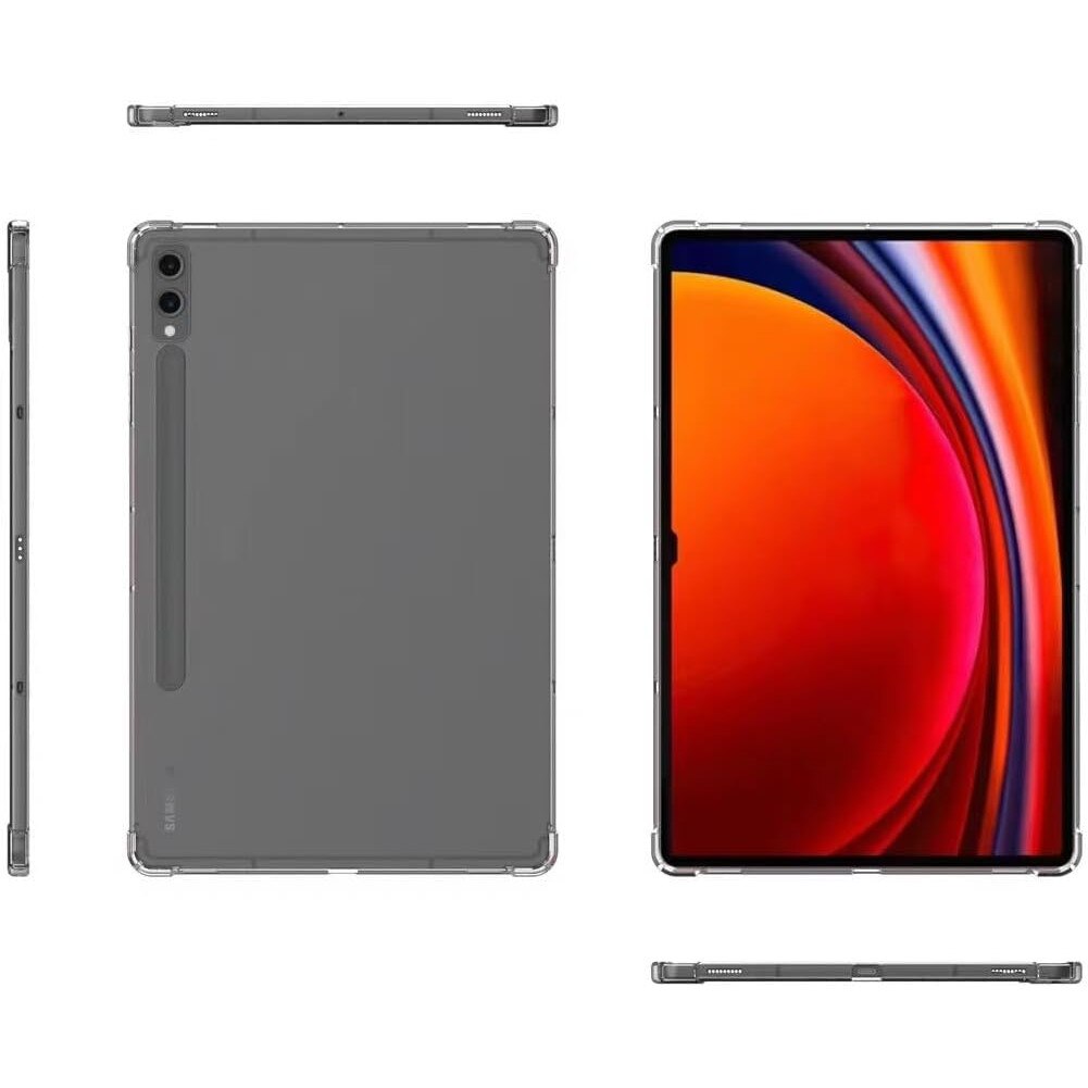 Husa pentru tableta Samsung Galaxy Tab S10 Plus / S9+ 12.4" - Gel TPU, Transparenta