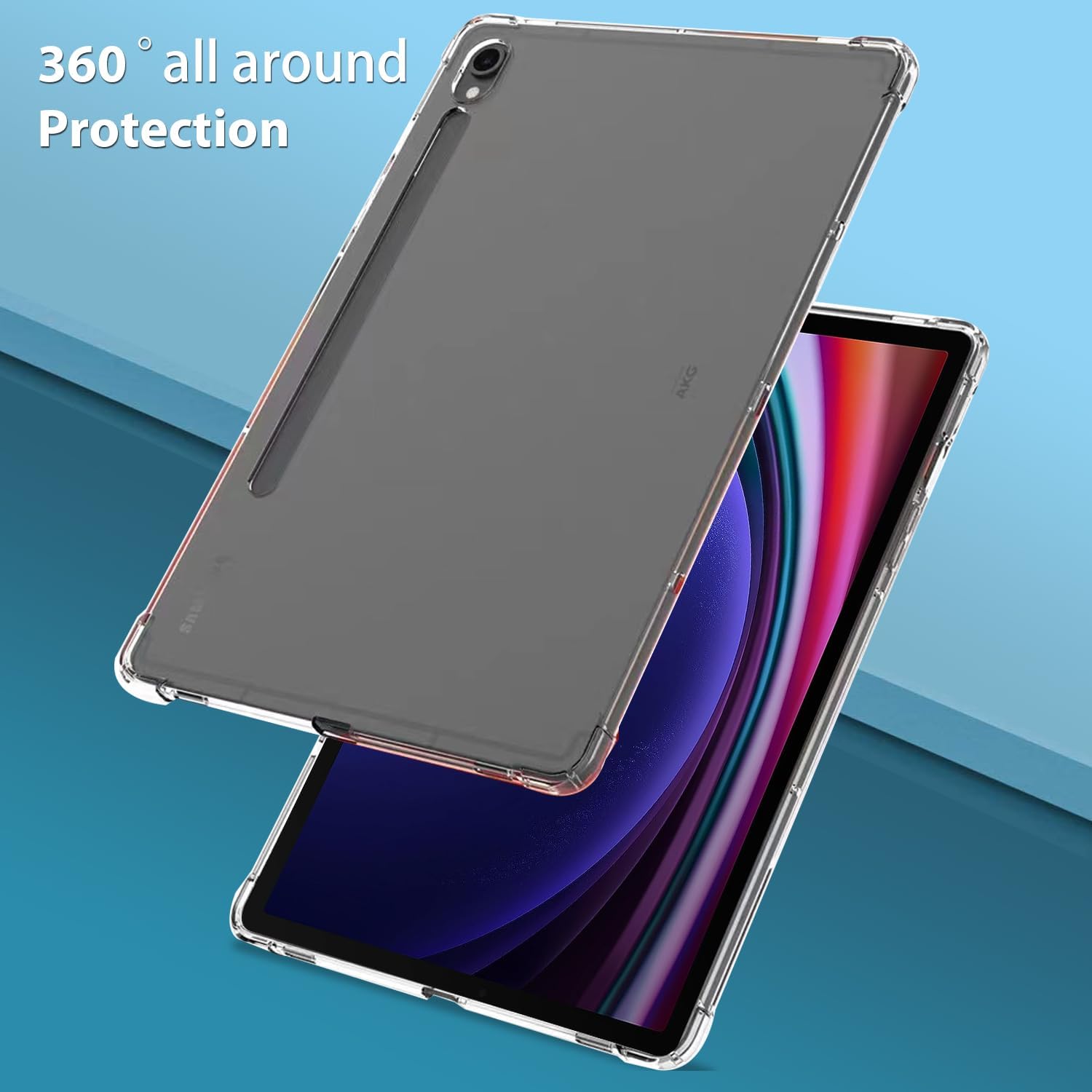 Husa Gel TPU pentru Samsung Galaxy Tab S9 FE 10.9" (2023) - Transparenta