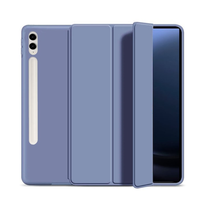 Husa Ultra Slim, pentru Samsung Galaxy Tab S10+ / S9 (FE) Plus 12.4″, TPU Smart Cover - Lavanda