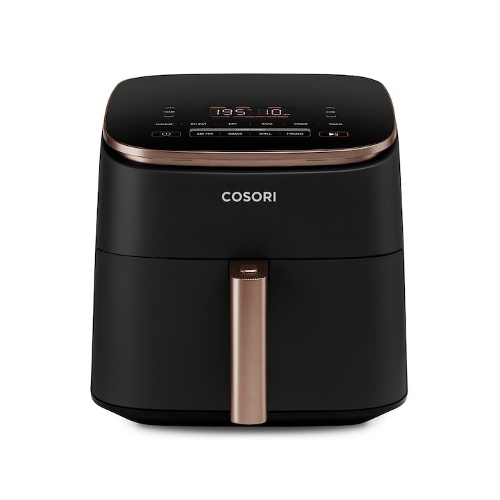 Фритюрник с горещ въздух Cosori TurboBlaze Chef Edition, Сив, 6 л