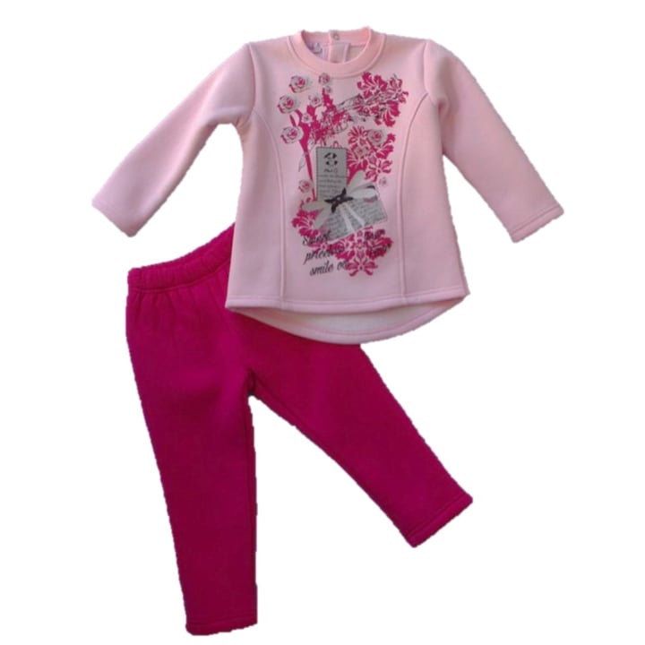 Compleu sezon rece (roz, Fucsia/Roz Cherry