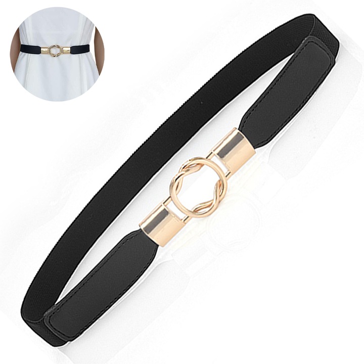 Jormftte öv, 68x2., szett, Aranyszín/Fekete, 68