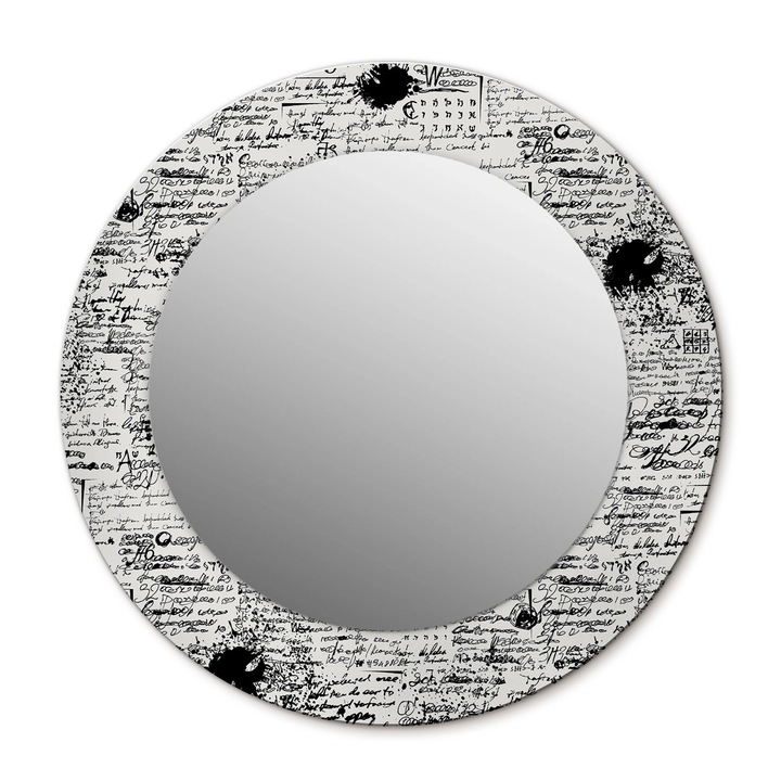 Fali tükör, Wallfluent, Biletel, Kerek, Többszínű, Ø50 cm, 010090550080300072606