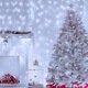 Instalatie De Craciun EDAR, Model Plasa USB, 8 Moduri, Perdea Alb Rece, Rezistenta La Apa, Luminozitate Reglabila, Control prin Telecomanda, 300 LED-uri, 3 m x 3 m