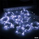 Instalatie De Craciun EDAR, Model Plasa USB, 8 Moduri, Perdea Alb Rece, Rezistenta La Apa, Luminozitate Reglabila, Control prin Telecomanda, 300 LED-uri, 3 m x 3 m
