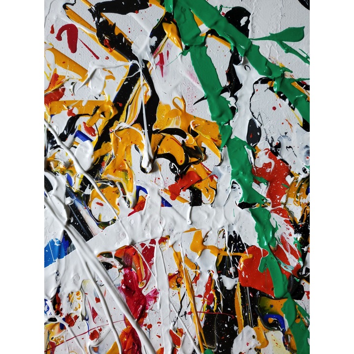 Tapet Premium Canvas Abstract paleta acuarele 300x200 cm