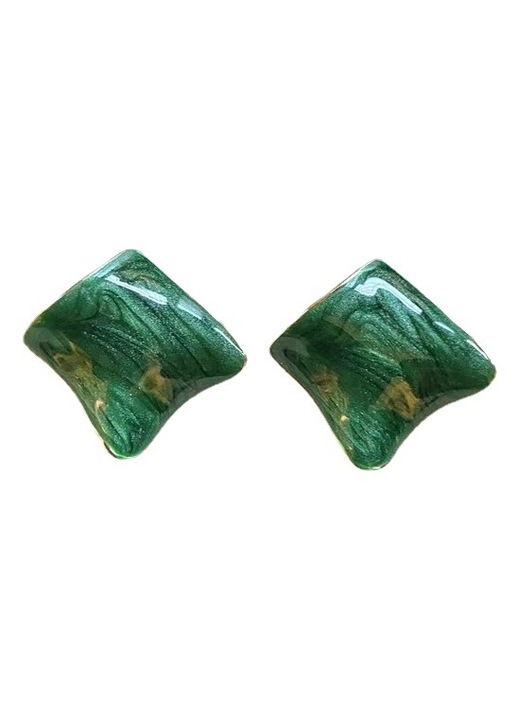 Cercei dama, OriginOriental, Rasina, Verde