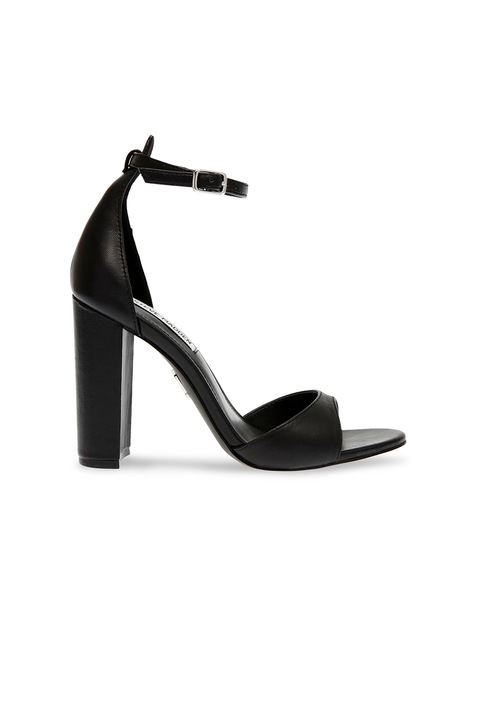 Steve Madden, Bokapántos bőrszandál, Fekete