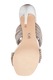 Steve Madden, Papuci cu toc si strasuri Novel, Argintiu, 37
