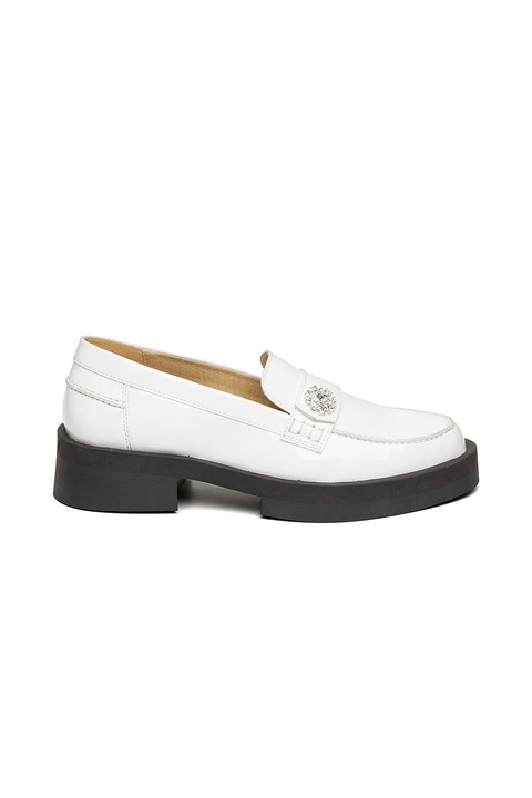 Steve Madden, Meggie vastag sarkú mokaszin, Fehér