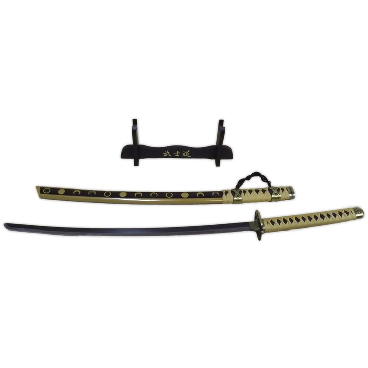 Sabie Katana Touken Ranbu- Mikazuki Munechika, ornamentala, lama otel, 104 cm
