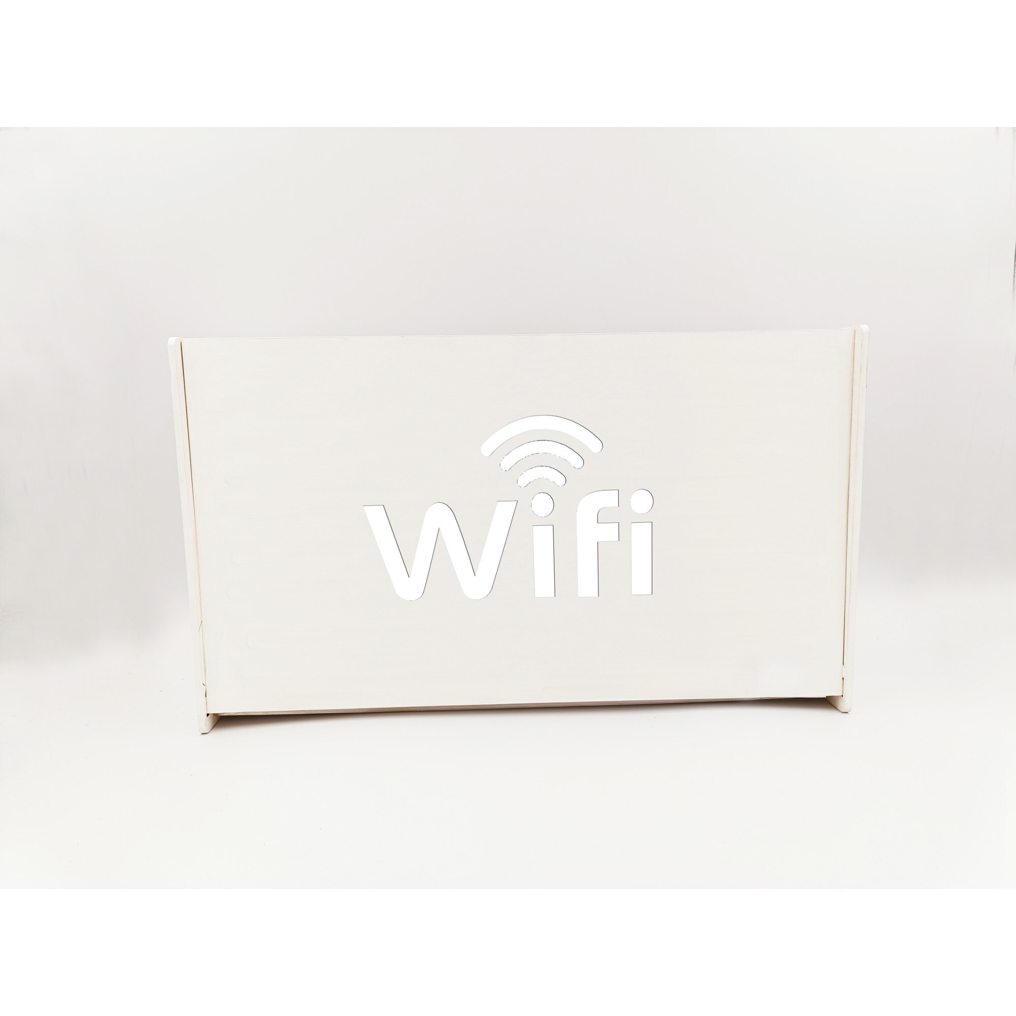 Raft Suport Router Wireless, WoodMag CTW01wifi pentru mascare fire si ...