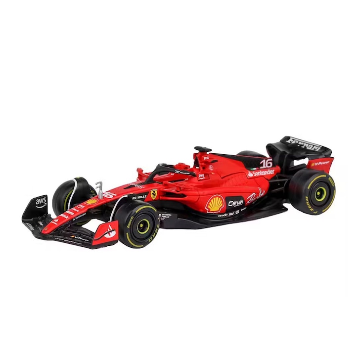 Macheta masinuta Bburago 1/43 Formula Racing Ferrari Team #16 Charles Leclerc 36836/16