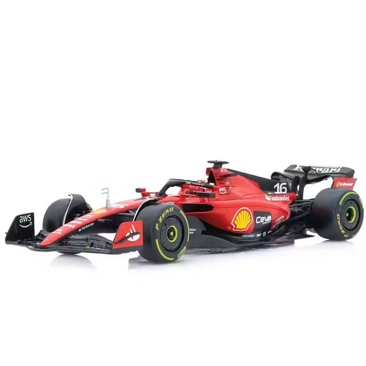 Modell autó kollekció Bburago 1/18 Ferrari Formula Racing csapat #16 Charles Leclerc