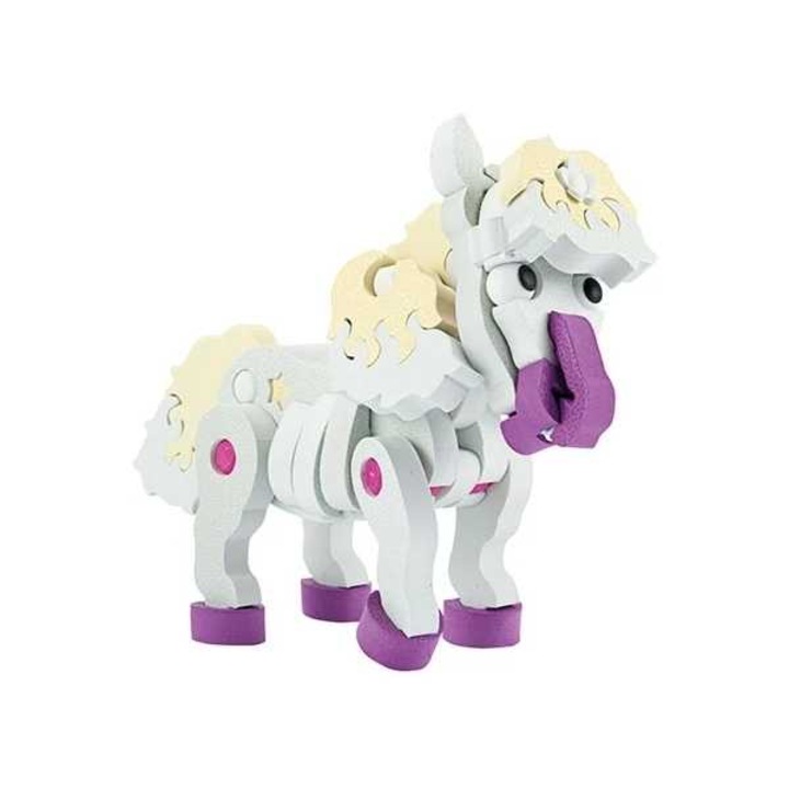 3D Puzzle Horse Foam 59 db, Toi-Toys