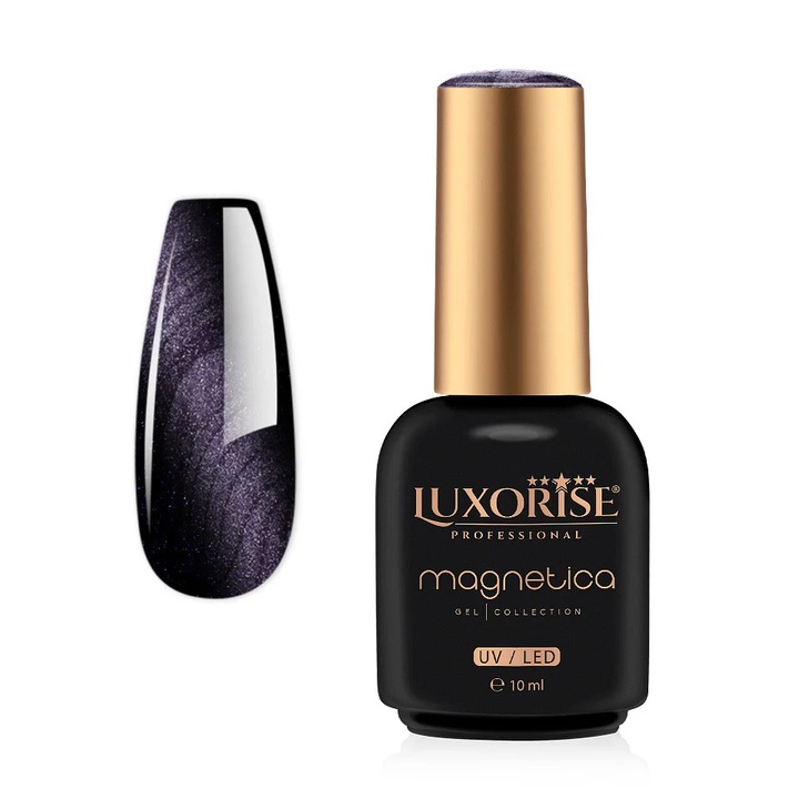 Полупостоянен лак за нокти LUXORISE MAGNETICA - Mermaid, Lavender Lure 10ml