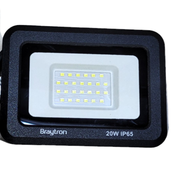 Proiector led SF 20w SMD braytron 1620LM 6500K ip65 negru