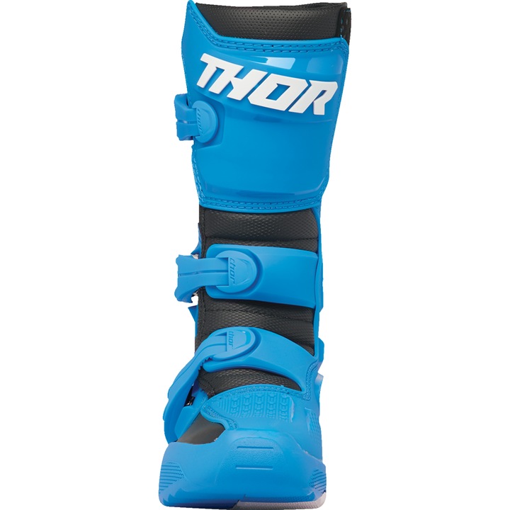 Cizme copii atv/cross Thor Blitz XR, culoare albastru/negru, marime 34