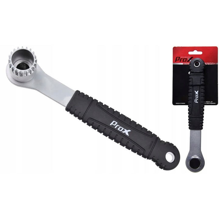 Cheie suport BB ProX cu maner, 371g, pentru pedalier bicicleta