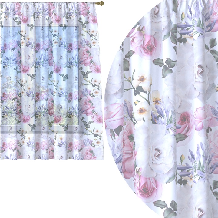 Perdea Transparenta, Homeview, H-Fun010-400X150